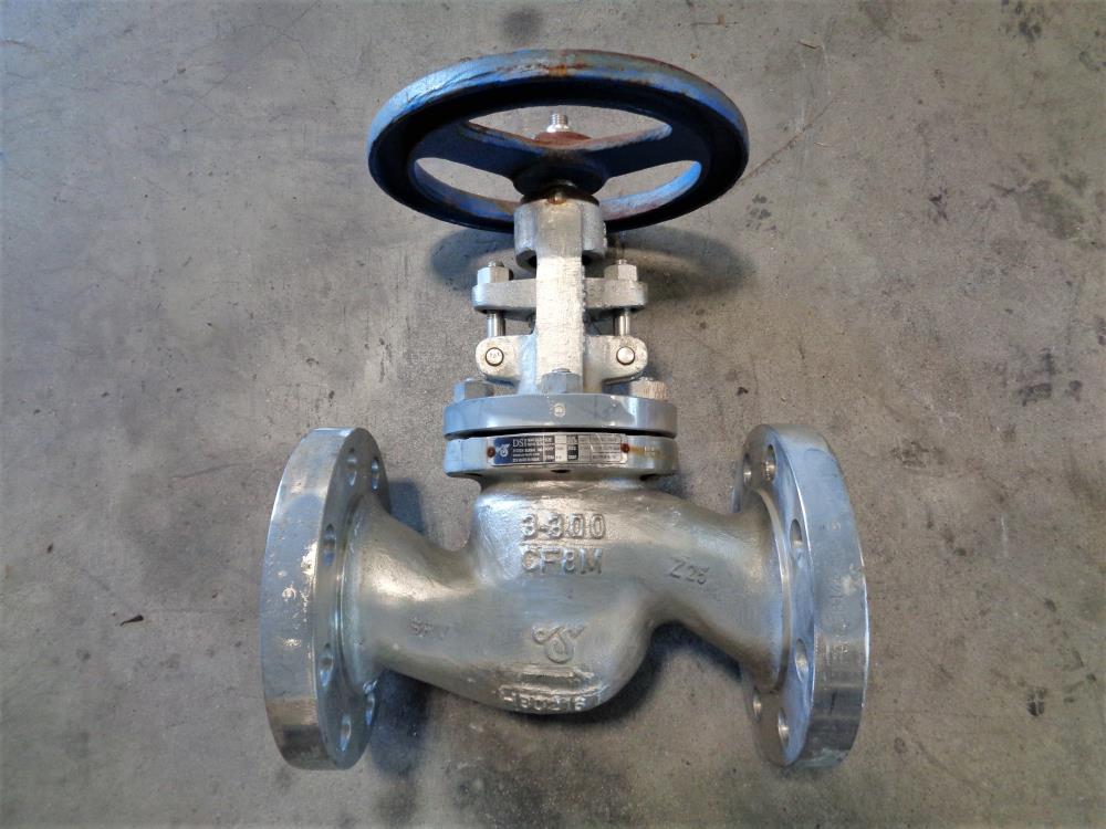 DSI 3" 300# CF8M Globe Valve, Fig# 141-16-16